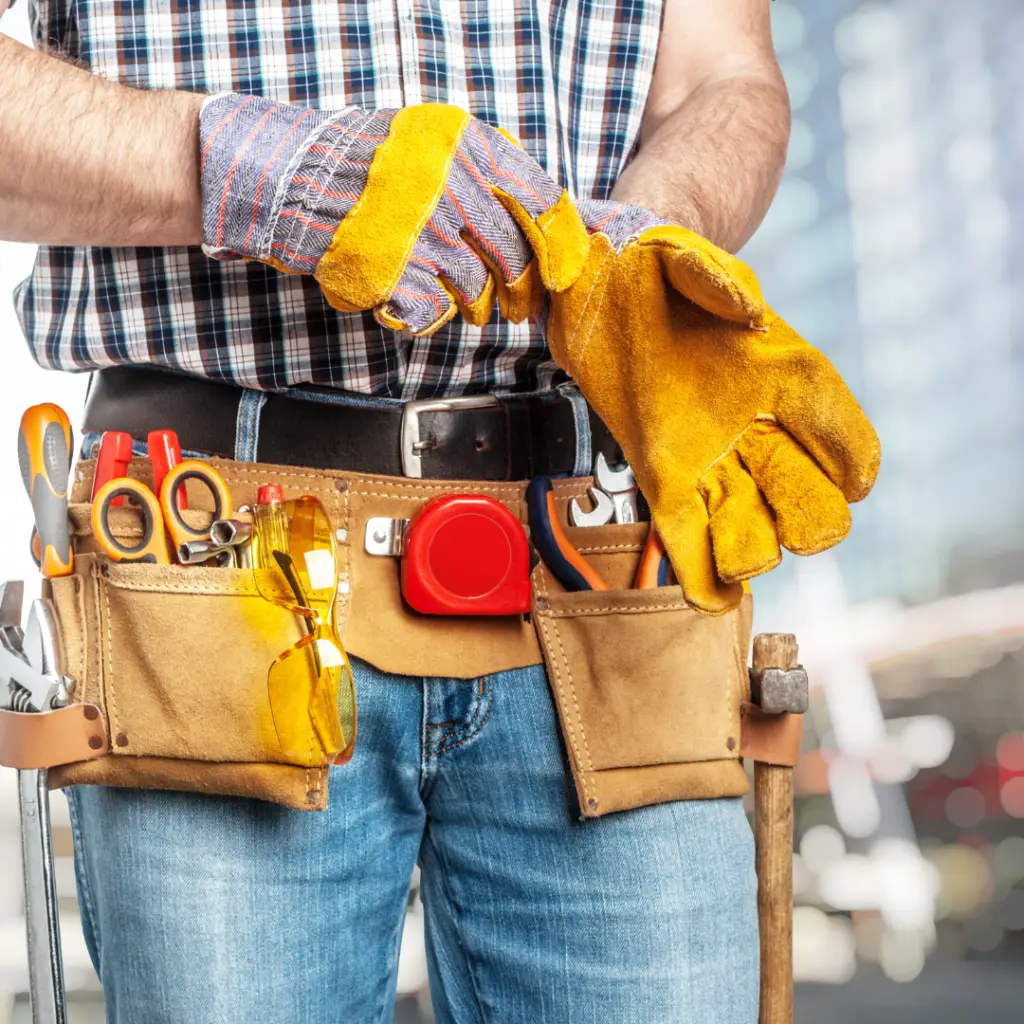 a picture of a handyman. handyman labor pricing for handy andy