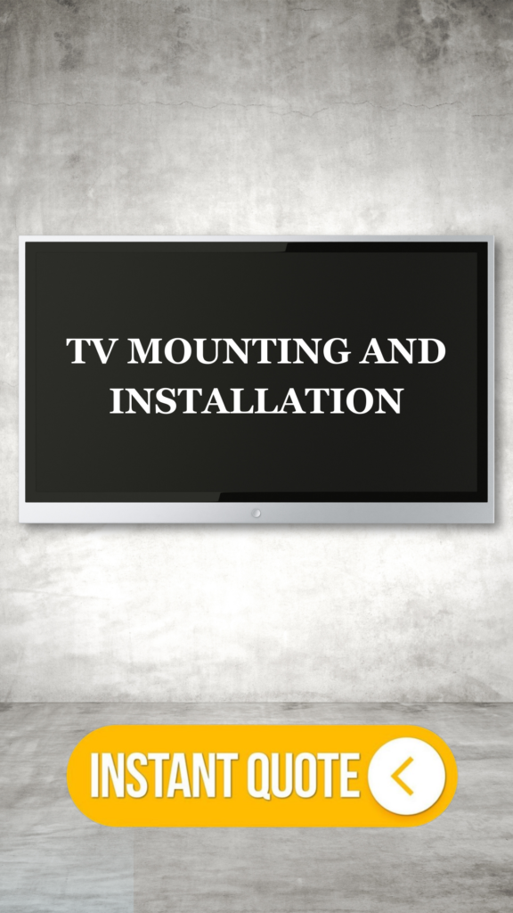 Handy Premier - TV Mounting Service with In-Wall Wire Concealment