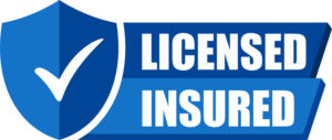 logo showing handy andy is licenced and insured