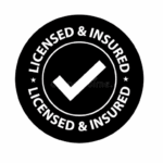 logo that says licenced and insured