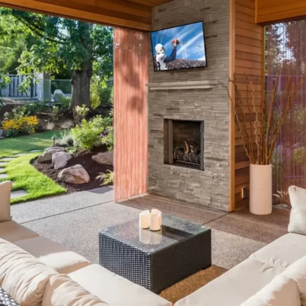 picture of a house showing you can get an estimate for handyman repairs and tv mounting